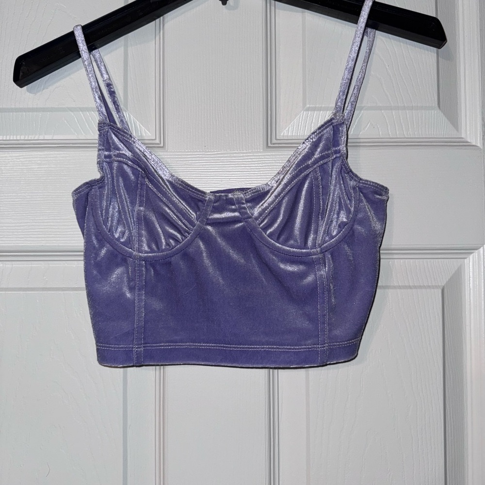 Purple Corset Top